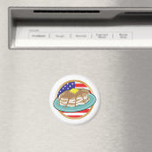 パンケーキアメリカ国旗 マグネット (インサイチュ (食洗機))