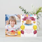 パンケーキアンドパジャマ誕生日 サンキューカード (スタンド正面)