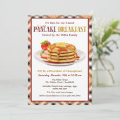 パンケーキアンドブレックファースト招待状 招待状 (スタンド正面)