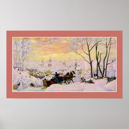 「パンケーキウィーク」アートポスター ポスター (正面)