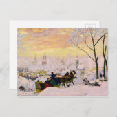 「パンケーキウィーク」アートポストカード ポストカード (正面/裏面)