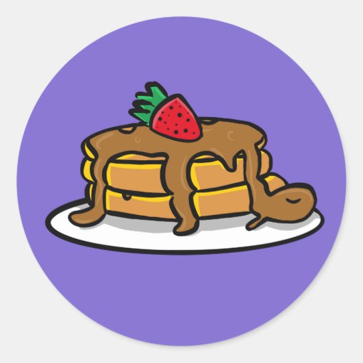 パンケーキガメ ステッカー (正面)