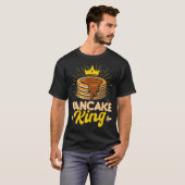パンケーキキングパンケーキブレックファーストパンケーキ Tシャツ (正面フル)