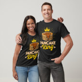 パンケーキキングパンケーキブレックファーストパンケーキ Tシャツ (ユニセックス)