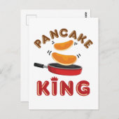 パンケーキキング土曜日モーニングパンケーキ ポストカード (正面/裏面)