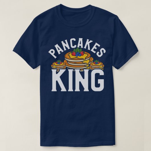 パンケーキキング Tシャツ (デザイン正面)