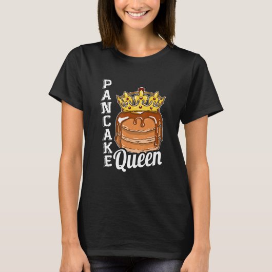 パンケーキクイーンパンケーキメーカー Tシャツ (正面)