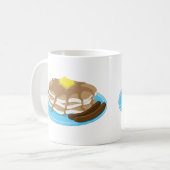 パンケーキソーセージ コーヒーマグカップ (正面左)