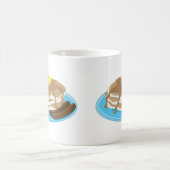 パンケーキソーセージ コーヒーマグカップ (中央)