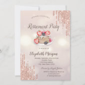 パンケーキバラ金ゴールドドリップス《写真》ぼけ味退職 招待状 (正面)