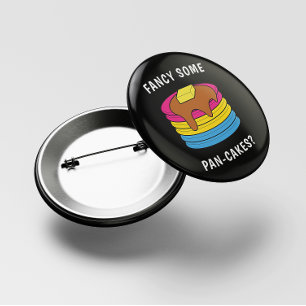 パンケーキファンシーLGBTQパンセクシおもしろいアルプライド 缶バッジ