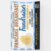 パンケーキファンドライザーバナー 横断幕 (縦)