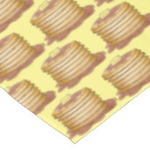 パンケーキフラップジャックスジョニーケーキシロップブレックファーストフード テーブルクロス (アングル)