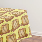 パンケーキフラップジャックスジョニーケーキシロップブレックファーストフード テーブルクロス (インサイチュ)