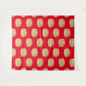 パンケーキブレックファストパーティーキッズフォトブースバックドロップ タペストリー (正面(横))