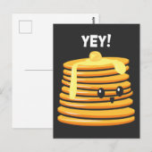 パンケーキブレックファーストミールグルメパティシシェフ ポストカード (正面/裏面)