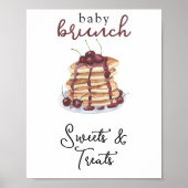 パンケーキベビーシャワースイーツ&スイーツ ポスター (正面)