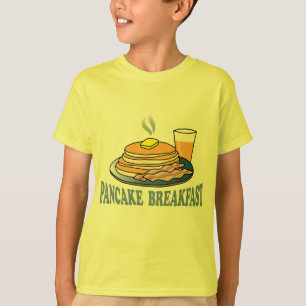 パンケーキベーコンジュースの資金調達装置 Tシャツ