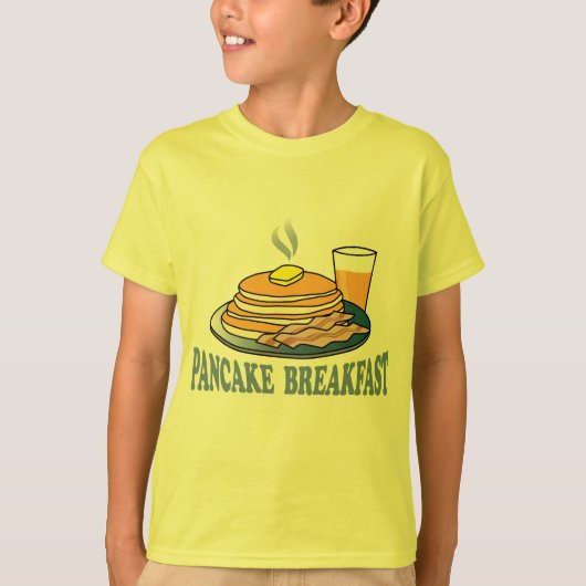 パンケーキベーコンジュースの資金調達装置 Tシャツ (正面)