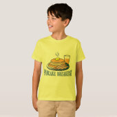 パンケーキベーコンジュースの資金調達装置 Tシャツ (正面フル)
