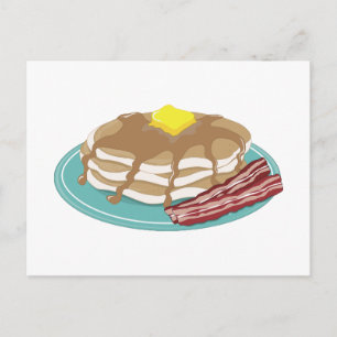 パンケーキベーコン ポストカード