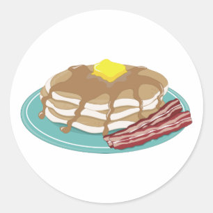パンケーキベーコン ラウンドシール
