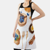 パンケーキモダンズキッチン美しい朝食 エプロン (インサイチュ)