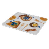 パンケーキモダンズキッチン美しい朝食 カッティングボード (角)