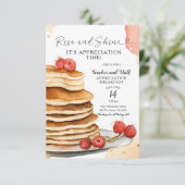 パンケーキライズ&シャイン先生ブレックファースト 招待状 (スタンド正面)
