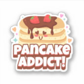 パンケーキラバーアディックキュートデザイン シール (正面)