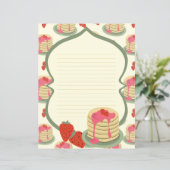 パンケーキ並み文房具紙 (スタンド正面)