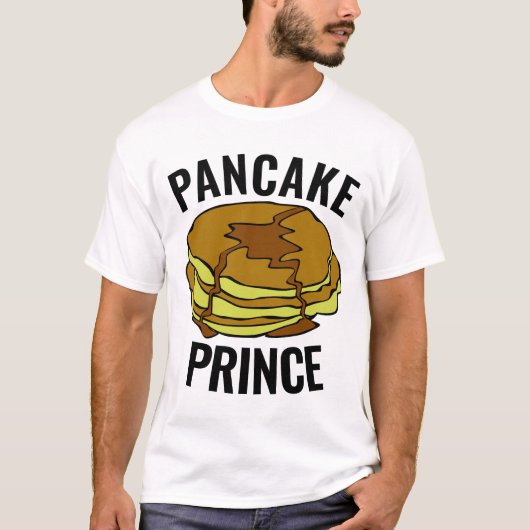 パンケーキ好きメンズTシャツ Tシャツ (正面)