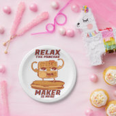 パンケーキ屋がここにおもしろいいる  ペーパープレート (パーティー)