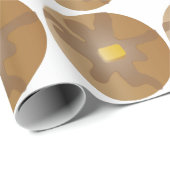 パンケーキ恋人の包装紙 ラッピングペーパー (ロールコーナー)