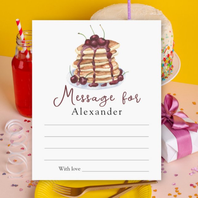 パンケーキ時間カプセルメッセージ (クリエイターアップロード済み)