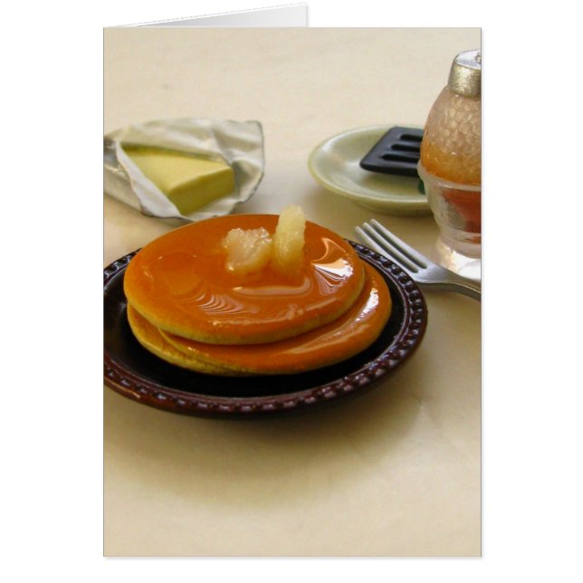 パンケーキ朝食 (正面)