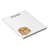 パンケーキ漫画イラストレーション ノートパッド (アングル)