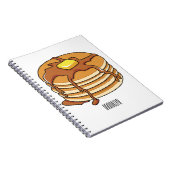 パンケーキ漫画イラストレーション ノートブック (右側)