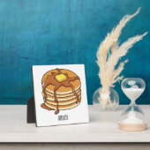 パンケーキ漫画イラストレーション フォトプラーク (インサイチュ)