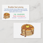 パンケーキ漫画イラストレーション 名刺 (正面/裏面)