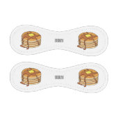 パンケーキ漫画イラストレーション 野球ボール (パネル)