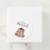 パンケーキ甘いさくらんぼベビーシャワーサンキューカード フェイバータグ (インサイチュ)