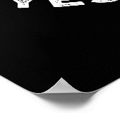 パンケーキ私の目オフあなたおもしろい食べ物プンダークBG ポスター (角)