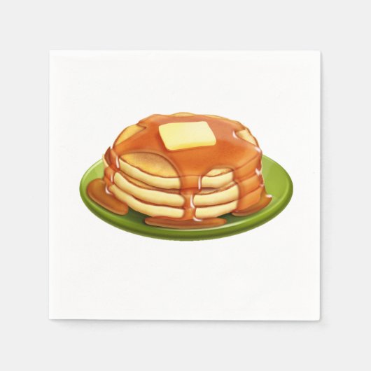 パンケーキ紙ナプキンス スタンダードカクテルナプキン (正面)