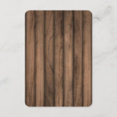 パンケーキ素朴ベビー&ブランチベビーシャワー エンクロージャーカード (裏面)