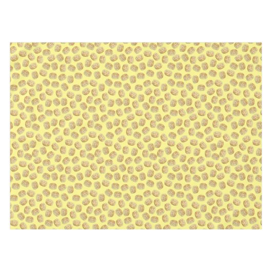 パンケーキ誕生日パーティーがかわいい子どもたちをフラップジャック テーブルクロス (正面(横))