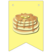 パンケーキ誕生日パーティーがかわいい子どもたちをフラップジャック バンティングフラッグ (第2の旗)