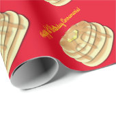 パンケーキ誕生日パーティーがかわいい子どもたちをフラップジャック ラッピングペーパー (ロールコーナー)