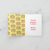 パンケーキ誕生日パーティーフラップジャックかわいい子供たち カード (内部)