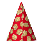 パンケーキ誕生日パーティーフラップジャックかわいい子供たち パーティーハット (裏面)